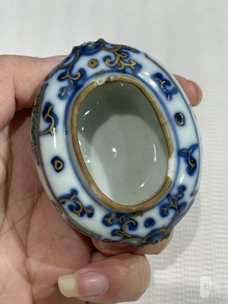 清代 文房小件瓷器一组十件 - 图39